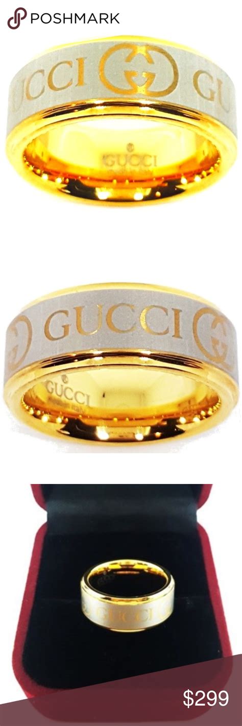 new gucci rings|gucci tungsten ring.